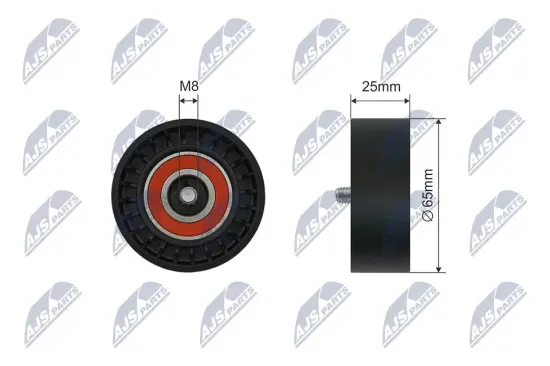 Spannrolle, Keilrippenriemen NTY RNK-ME-059 Bild Spannrolle, Keilrippenriemen NTY RNK-ME-059