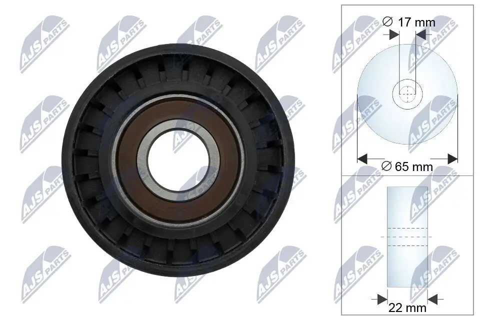 Spannrolle, Keilrippenriemen NTY RNK-ME-086