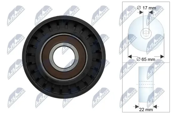 Spannrolle, Keilrippenriemen NTY RNK-ME-086 Bild Spannrolle, Keilrippenriemen NTY RNK-ME-086
