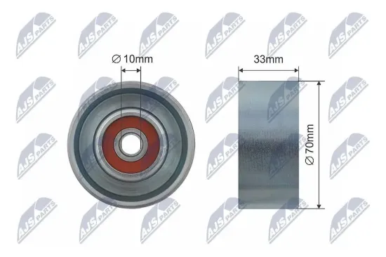 Umlenk-/Führungsrolle, Keilrippenriemen NTY RNK-NS-022 Bild Umlenk-/Führungsrolle, Keilrippenriemen NTY RNK-NS-022