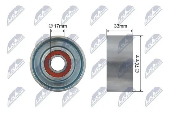 Spannrolle, Keilrippenriemen NTY RNK-NS-026 Bild Spannrolle, Keilrippenriemen NTY RNK-NS-026