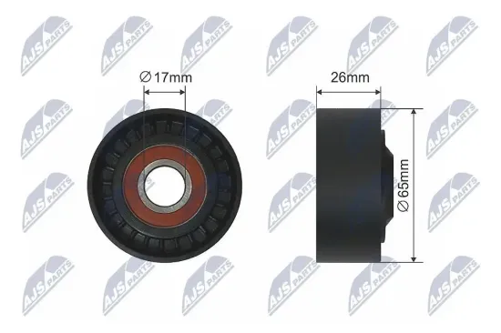 Spannrolle, Keilrippenriemen NTY RNK-NS-032 Bild Spannrolle, Keilrippenriemen NTY RNK-NS-032