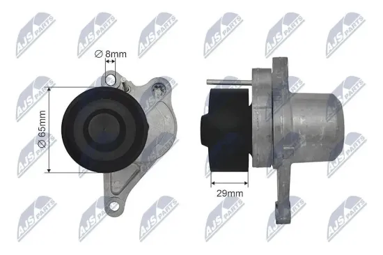Spannrolle, Keilrippenriemen NTY RNK-NS-036 Bild Spannrolle, Keilrippenriemen NTY RNK-NS-036