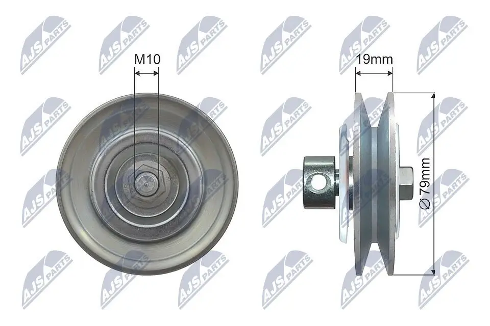 Spannrolle, Keilrippenriemen NTY RNK-NS-040