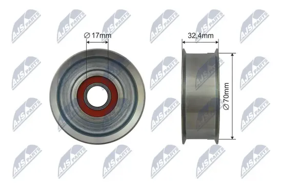 Spannrolle, Keilrippenriemen NTY RNK-NS-045 Bild Spannrolle, Keilrippenriemen NTY RNK-NS-045