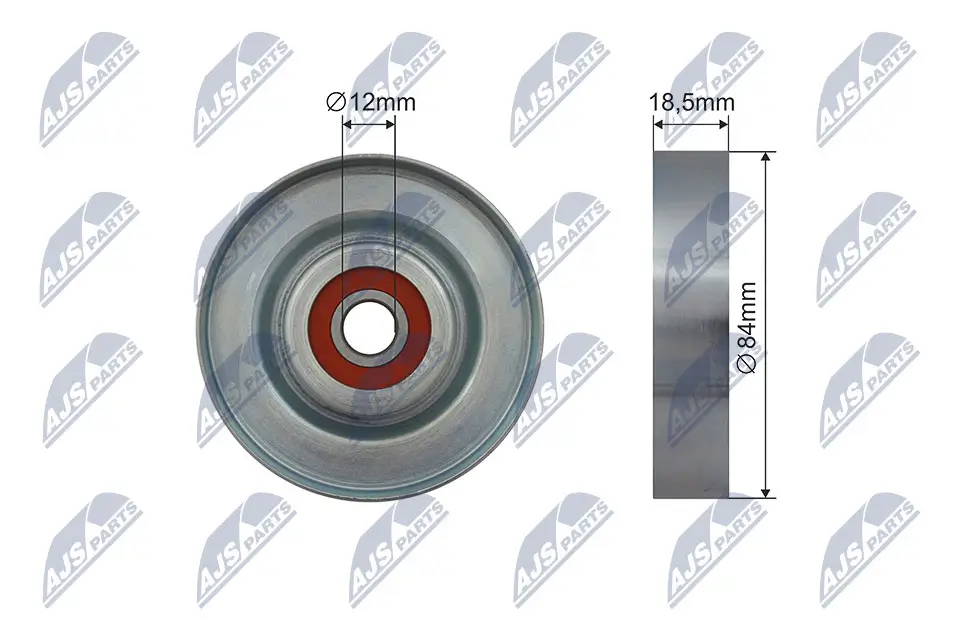 Spannrolle, Keilrippenriemen NTY RNK-NS-047