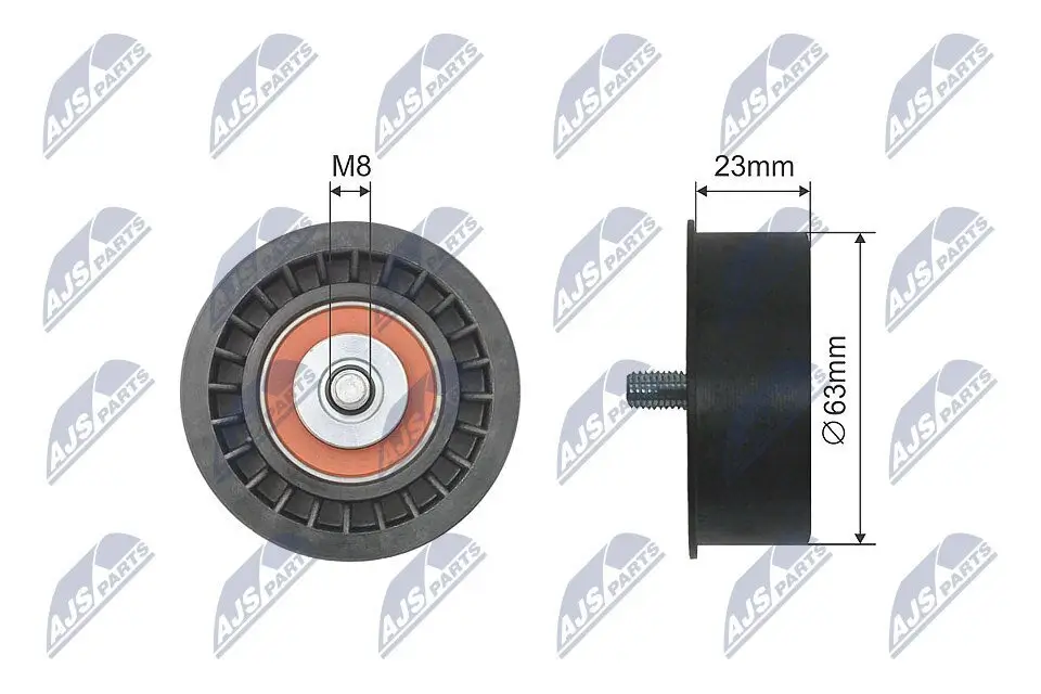 Umlenk-/Führungsrolle, Zahnriemen NTY RNK-PL-019