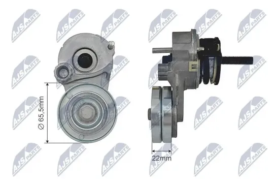 Spannrolle, Keilrippenriemen NTY RNK-PL-027 Bild Spannrolle, Keilrippenriemen NTY RNK-PL-027