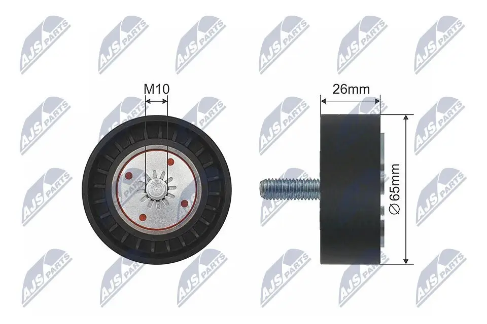 Spannrolle, Keilrippenriemen NTY RNK-PL-028