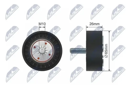 Spannrolle, Keilrippenriemen NTY RNK-PL-028 Bild Spannrolle, Keilrippenriemen NTY RNK-PL-028