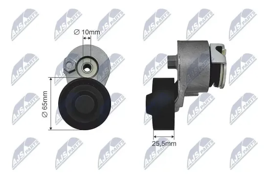 Spannrolle, Keilrippenriemen NTY RNK-RE-019 Bild Spannrolle, Keilrippenriemen NTY RNK-RE-019
