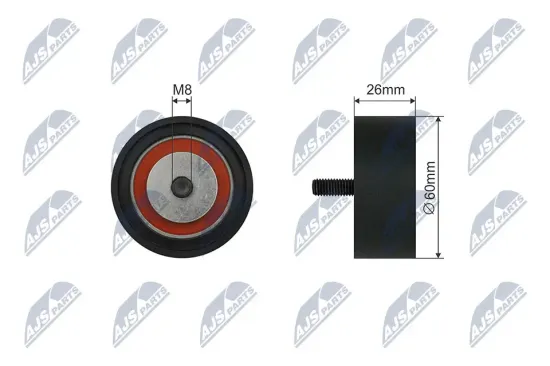 Spannrolle, Keilrippenriemen NTY RNK-RE-039 Bild Spannrolle, Keilrippenriemen NTY RNK-RE-039