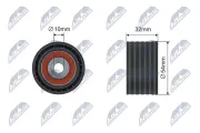 Umlenk-/Führungsrolle, Zahnriemen NTY RNK-RE-044