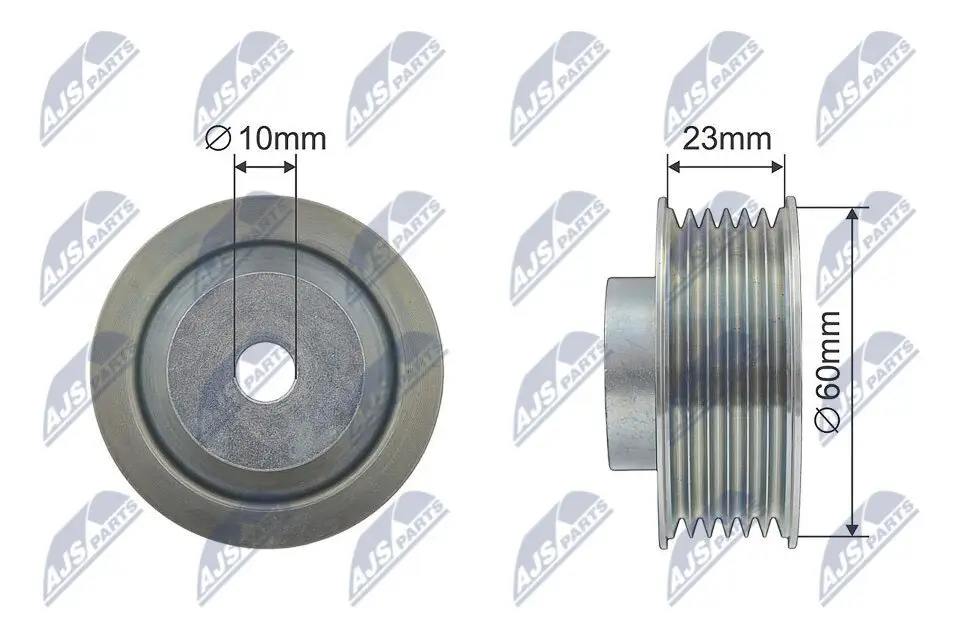 Umlenk-/Führungsrolle, Keilrippenriemen NTY RNK-SU-008