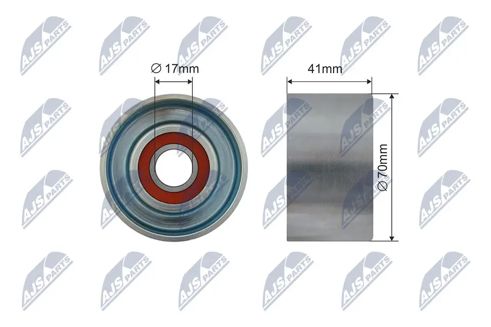Spannrolle, Keilrippenriemen NTY RNK-TY-037