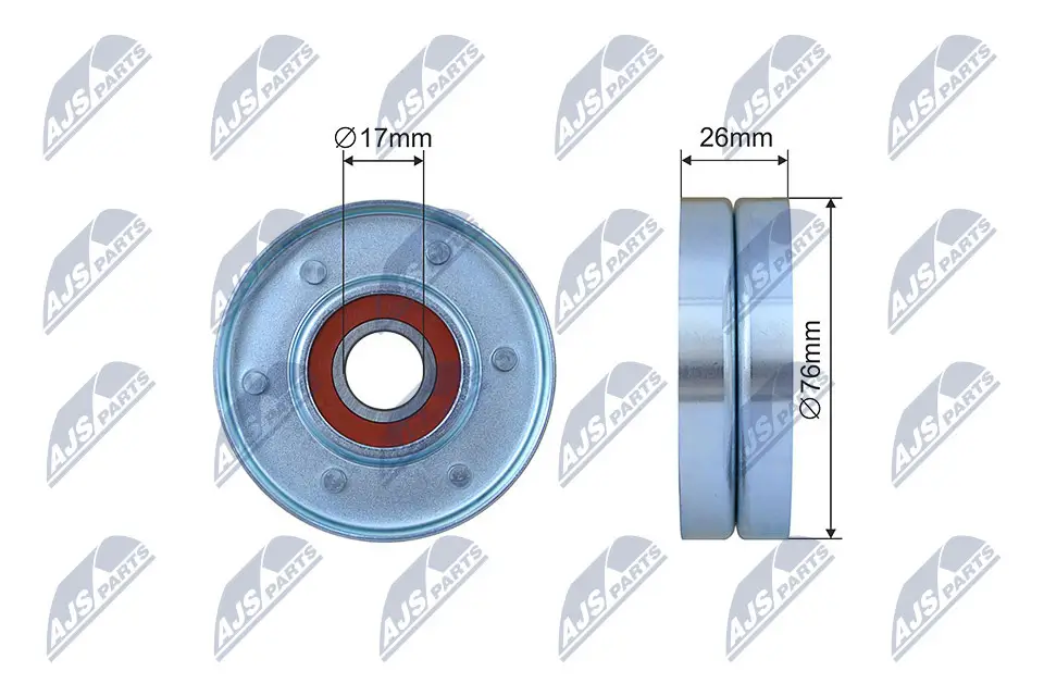 Spannrolle, Keilrippenriemen NTY RNK-VV-015