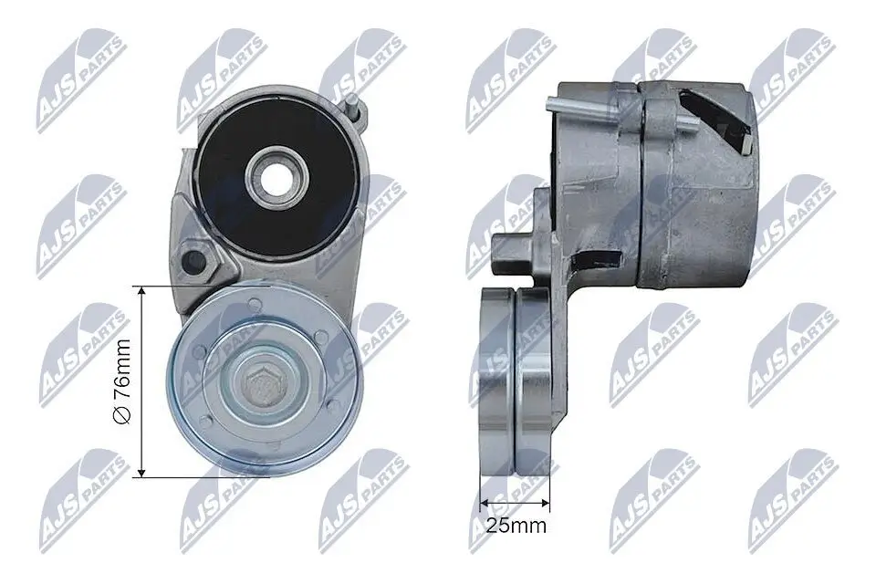 Spannrolle, Keilrippenriemen NTY RNK-VW-026