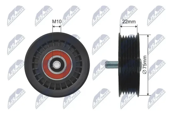 Spannrolle, Keilrippenriemen NTY RNK-VW-028 Bild Spannrolle, Keilrippenriemen NTY RNK-VW-028