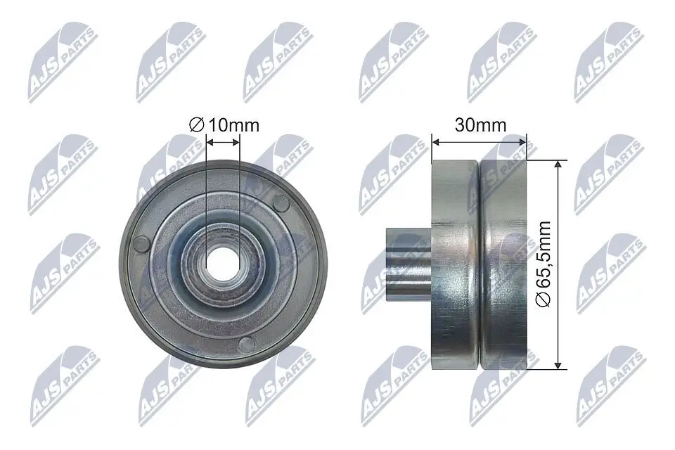 Umlenk-/Führungsrolle, Keilrippenriemen NTY RRK-FR-008