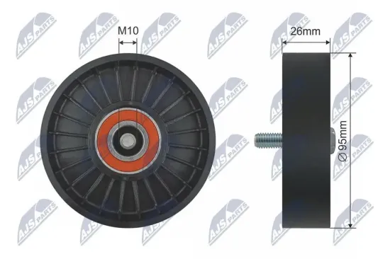 Umlenk-/Führungsrolle, Keilrippenriemen NTY RRK-KA-301 Bild Umlenk-/Führungsrolle, Keilrippenriemen NTY RRK-KA-301