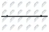 Spurstangenrohr Vorderachse mitte NTY SDK-CH-003 Bild Spurstangenrohr Vorderachse mitte NTY SDK-CH-003