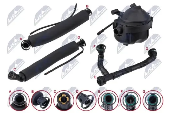 Ölabscheider, Kurbelgehäuseentlüftung NTY SEP-BM-001 Bild Ölabscheider, Kurbelgehäuseentlüftung NTY SEP-BM-001