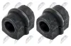 Lagerbuchse, Stabilisator Hinterachse beidseitig innen links rechts NTY ZGS-NS-027