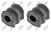 Lagerbuchse, Stabilisator Hinterachse beidseitig innen links rechts NTY ZGS-NS-071