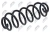 Fahrwerksfeder Hinterachse NTY ASZ-AU-001 Bild Fahrwerksfeder Hinterachse NTY ASZ-AU-001