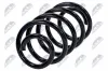 Fahrwerksfeder Vorderachse NTY ASZ-AU-002 Bild Fahrwerksfeder Vorderachse NTY ASZ-AU-002