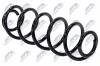 Fahrwerksfeder Hinterachse NTY ASZ-AU-003 Bild Fahrwerksfeder Hinterachse NTY ASZ-AU-003