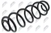 Fahrwerksfeder Hinterachse NTY ASZ-AU-004 Bild Fahrwerksfeder Hinterachse NTY ASZ-AU-004