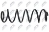 Fahrwerksfeder Hinterachse NTY ASZ-AU-004 Bild Fahrwerksfeder Hinterachse NTY ASZ-AU-004