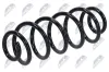 Fahrwerksfeder Hinterachse NTY ASZ-AU-006 Bild Fahrwerksfeder Hinterachse NTY ASZ-AU-006