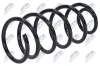 Fahrwerksfeder Vorderachse NTY ASZ-AU-010 Bild Fahrwerksfeder Vorderachse NTY ASZ-AU-010