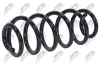 Fahrwerksfeder Vorderachse NTY ASZ-AU-011 Bild Fahrwerksfeder Vorderachse NTY ASZ-AU-011