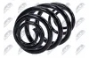 Fahrwerksfeder Hinterachse NTY ASZ-AU-016 Bild Fahrwerksfeder Hinterachse NTY ASZ-AU-016