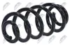 Fahrwerksfeder Hinterachse NTY ASZ-AU-021 Bild Fahrwerksfeder Hinterachse NTY ASZ-AU-021
