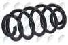 Fahrwerksfeder Hinterachse NTY ASZ-AU-021 Bild Fahrwerksfeder Hinterachse NTY ASZ-AU-021