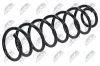 Fahrwerksfeder Hinterachse NTY ASZ-AU-024 Bild Fahrwerksfeder Hinterachse NTY ASZ-AU-024