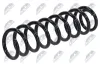 Fahrwerksfeder Hinterachse NTY ASZ-AU-025 Bild Fahrwerksfeder Hinterachse NTY ASZ-AU-025