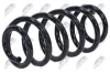 Fahrwerksfeder Vorderachse NTY ASZ-AU-026 Bild Fahrwerksfeder Vorderachse NTY ASZ-AU-026