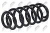 Fahrwerksfeder Hinterachse NTY ASZ-AU-038 Bild Fahrwerksfeder Hinterachse NTY ASZ-AU-038