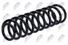Fahrwerksfeder Hinterachse NTY ASZ-AU-045 Bild Fahrwerksfeder Hinterachse NTY ASZ-AU-045