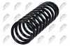Fahrwerksfeder Hinterachse NTY ASZ-AU-045 Bild Fahrwerksfeder Hinterachse NTY ASZ-AU-045