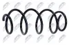 Fahrwerksfeder Vorderachse NTY ASZ-AU-046 Bild Fahrwerksfeder Vorderachse NTY ASZ-AU-046