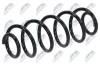 Fahrwerksfeder Hinterachse NTY ASZ-AU-052 Bild Fahrwerksfeder Hinterachse NTY ASZ-AU-052
