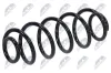 Fahrwerksfeder Hinterachse NTY ASZ-AU-052 Bild Fahrwerksfeder Hinterachse NTY ASZ-AU-052