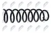 Fahrwerksfeder Hinterachse NTY ASZ-BM-003 Bild Fahrwerksfeder Hinterachse NTY ASZ-BM-003