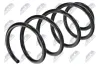 Fahrwerksfeder Vorderachse NTY ASZ-BM-014 Bild Fahrwerksfeder Vorderachse NTY ASZ-BM-014